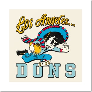 Defunct Los Angeles Dons Football Team Posters and Art